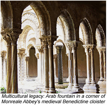 Timeless treasure: Monreale's Norman-Arab cloister.
